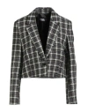 Karl Lagerfeld Woman Blazer Black Size 8 Polyester, Acrylic, Viscose, Elastane
