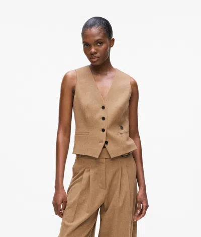Karl Lagerfeld Woman In Brown