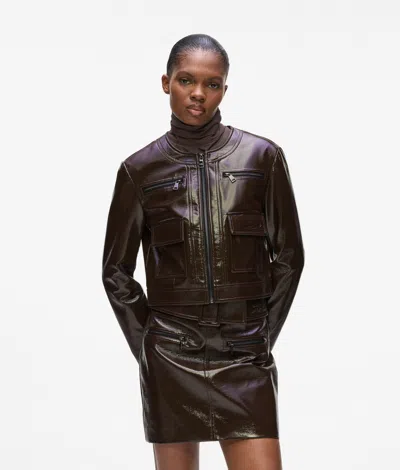 Karl Lagerfeld Woman In Brown