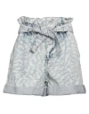 Karl Lagerfeld Woman Denim Shorts Blue Size 27 Cotton, Lyocell In Blue