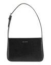 Karl Lagerfeld Ikonik Perforated Leather Shoulder Bag In Black
