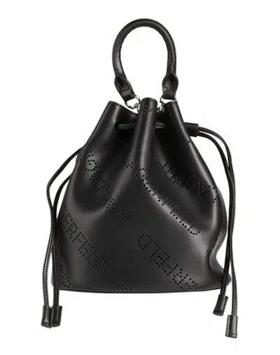 Karl Lagerfeld Woman Handbag Black Size - Cow Leather
