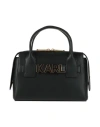 Karl Lagerfeld Woman Handbag Black Size - Leather In Black