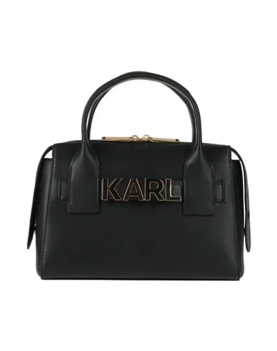 Karl Lagerfeld Woman Handbag Black Size - Leather