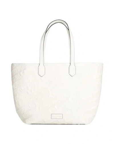 Karl Lagerfeld Woman Handbag Off White Size - Recycled Polyurethane, Polyurethane