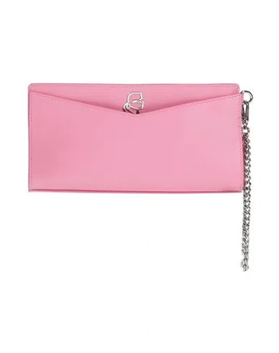 Karl Lagerfeld Woman Handbag Pink Size - Cow Leather