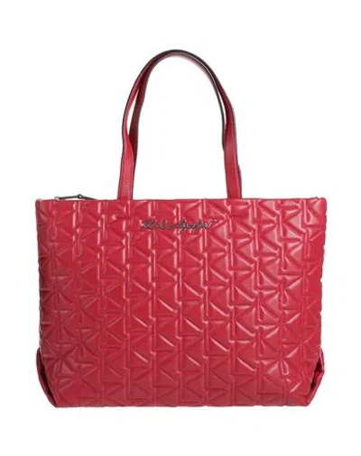 Karl Lagerfeld Woman Handbag Red Size - Cowhide