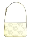 Karl Lagerfeld Woman Handbag Yellow Size - Cow Leather