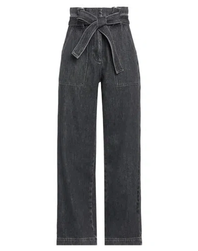 Karl Lagerfeld Woman Jeans Black Size 26 Cotton