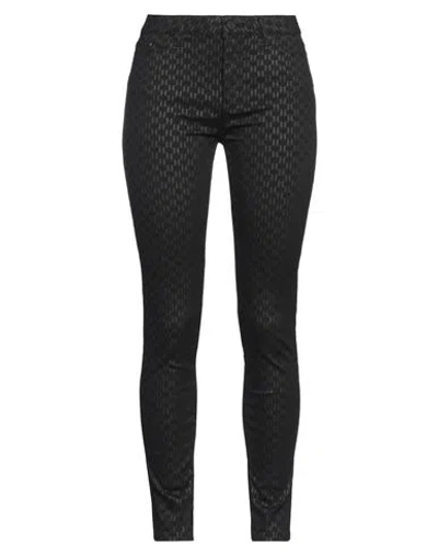 Karl Lagerfeld Woman Jeans Black Size 26 Cotton, Polyester, Elastane