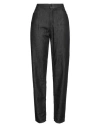Karl Lagerfeld Woman Jeans Black Size 30 Cotton, Lyocell In Black