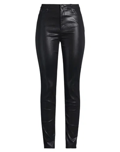 Karl Lagerfeld Woman Jeans Black Size 30 Cotton, Polyester, Elastane