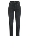 Karl Lagerfeld Woman Jeans Black Size 31 Cotton, Elastane