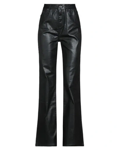 Karl Lagerfeld Woman Jeans Black Size 31 Cotton, Polyester, Elastane