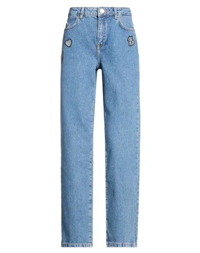Karl Lagerfeld Woman Jeans Blue Size 25 Cotton
