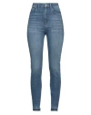 Karl Lagerfeld Woman Jeans Blue Size 26 Cotton, Elastane In Blue