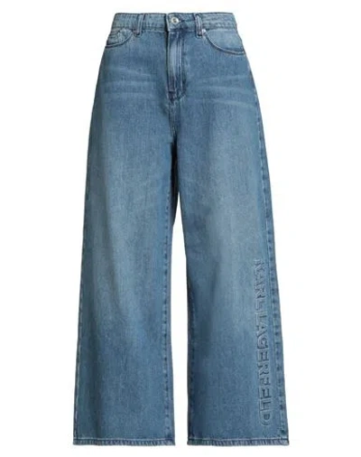Karl Lagerfeld Woman Jeans Blue Size 29 Organic Cotton