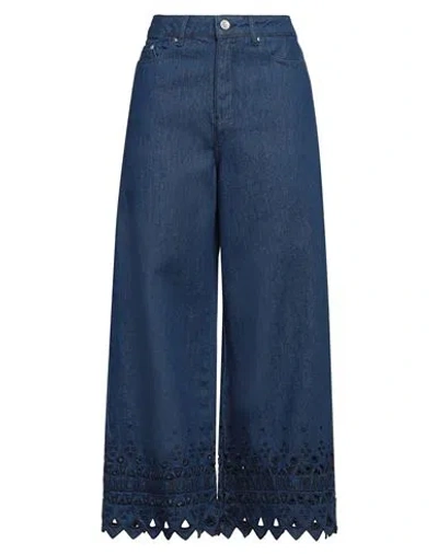 Karl Lagerfeld Woman Jeans Blue Size 30 Cotton