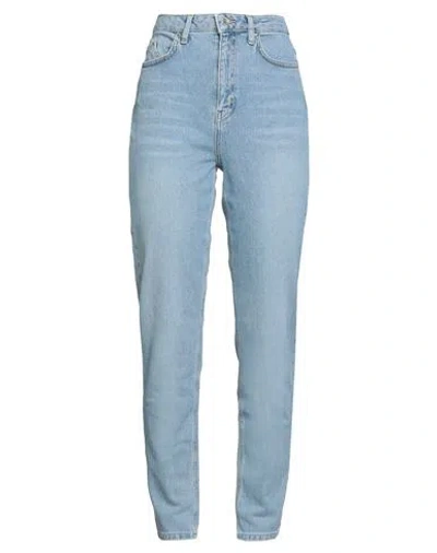 Karl Lagerfeld Woman Jeans Blue Size 31 Cotton, Elastane
