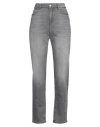 Karl Lagerfeld Woman Jeans Grey Size 29 Cotton, Elastane In Grey