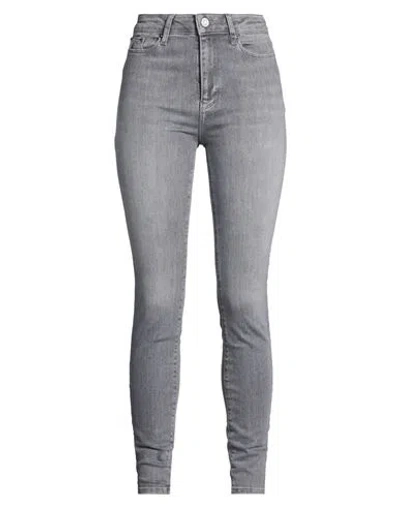 Karl Lagerfeld Woman Jeans Grey Size 29 Cotton, Recycled Polyester, Elastane In Brown