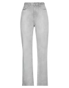 Karl Lagerfeld Woman Jeans Light Grey Size 30 Cotton In Grey