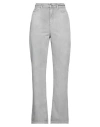 Karl Lagerfeld Woman Jeans Light Grey Size 30 Cotton In Grey