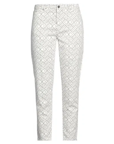 Karl Lagerfeld Woman Jeans White Size 29 Cotton