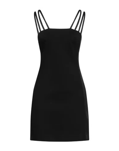 Karl Lagerfeld Woman Mini Dress Black Size 4 Textile Fibers