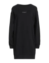Karl Lagerfeld Woman Mini Dress Black Size Xl Cotton In Black