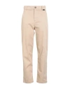Karl Lagerfeld Woman Pants Beige Size 8 Cotton, Elastane In Beige