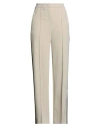 Karl Lagerfeld Woman Pants Beige Size 8 Polyester In Neutral