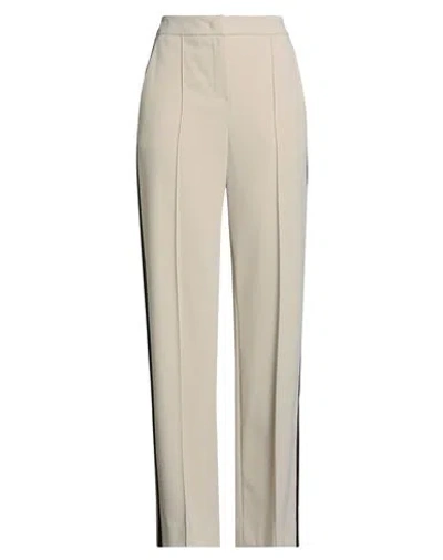Karl Lagerfeld Woman Pants Beige Size 8 Polyester In Sand