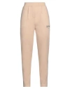 Karl Lagerfeld Woman Pants Beige Size S Organic Cotton, Polyester