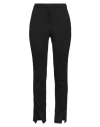 Karl Lagerfeld Woman Pants Black Size 4 Viscose, Polyamide, Elastane