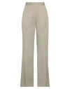 Karl Lagerfeld Woman Pants Khaki Size 6 Cotton, Elastane In Beige
