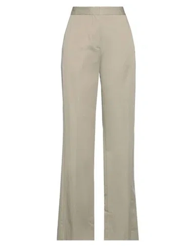Karl Lagerfeld Woman Pants Khaki Size 6 Cotton, Elastane In Beige