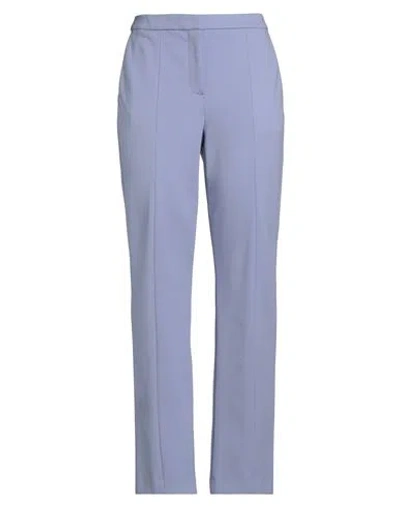 Karl Lagerfeld Woman Pants Lilac Size 10 Viscose, Polyamide, Elastane In Purple