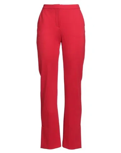 Karl Lagerfeld Woman Pants Red Size 10 Viscose, Polyamide, Elastane