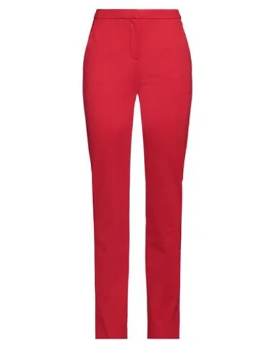 Karl Lagerfeld Woman Pants Red Size 6 Viscose, Polyamide, Elastane