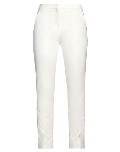 Karl Lagerfeld Woman Pants White Size 6 Viscose, Polyamide, Elastane