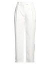 Karl Lagerfeld Panelled Tailored Trousers In White
