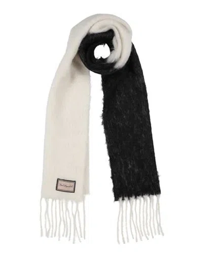 Karl Lagerfeld Woman Scarf Black Size - Alpaca Wool, Polyamide
