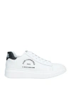KARL LAGERFELD KARL LAGERFELD WOMAN SNEAKERS WHITE SIZE 5 LEATHER