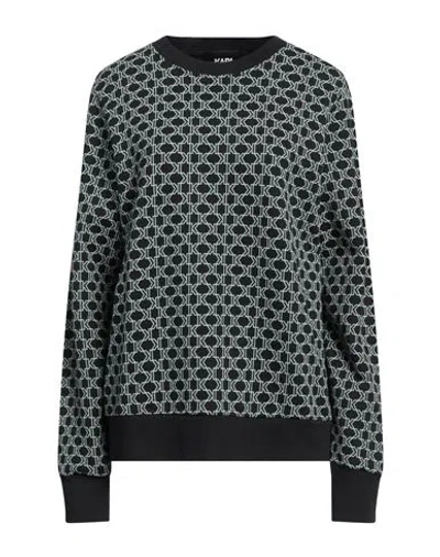 Karl Lagerfeld Woman Sweatshirt Black Size L Cotton