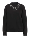Karl Lagerfeld Logo-plaque Sweatshirt In Black