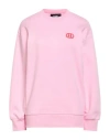 Karl Lagerfeld Woman Sweatshirt Pink Size S Organic Cotton, Polyester