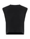 Karl Lagerfeld Woman T-shirt Black Size Xl Organic Cotton