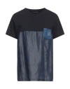 Karl Lagerfeld Woman T-shirt Midnight Blue Size Xl Cotton, Elastane