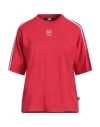 Karl Lagerfeld Woman T-shirt Red Size L Organic Cotton In Red